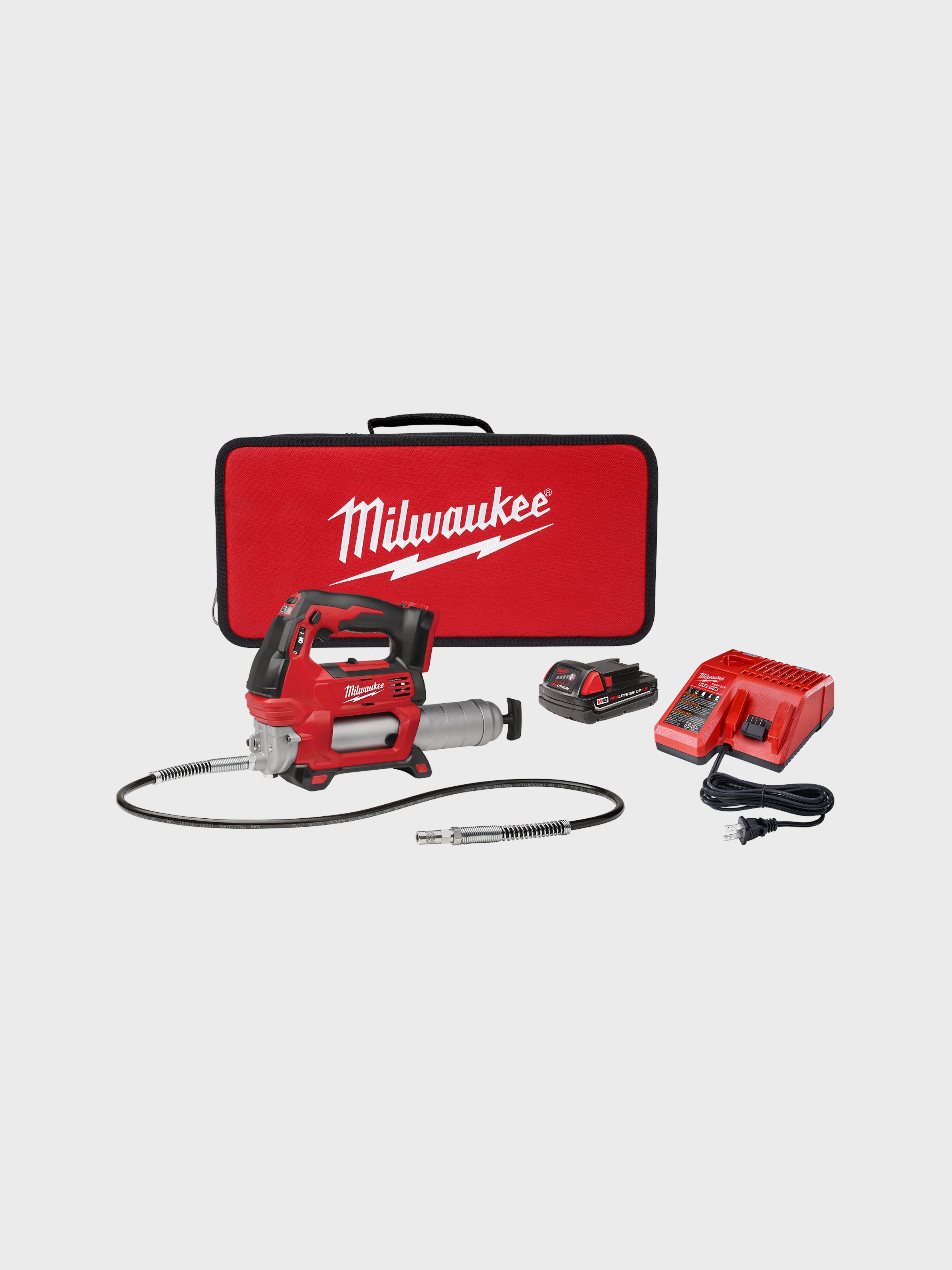 M18™ Cordless 2-Speed Grease Gun Kit