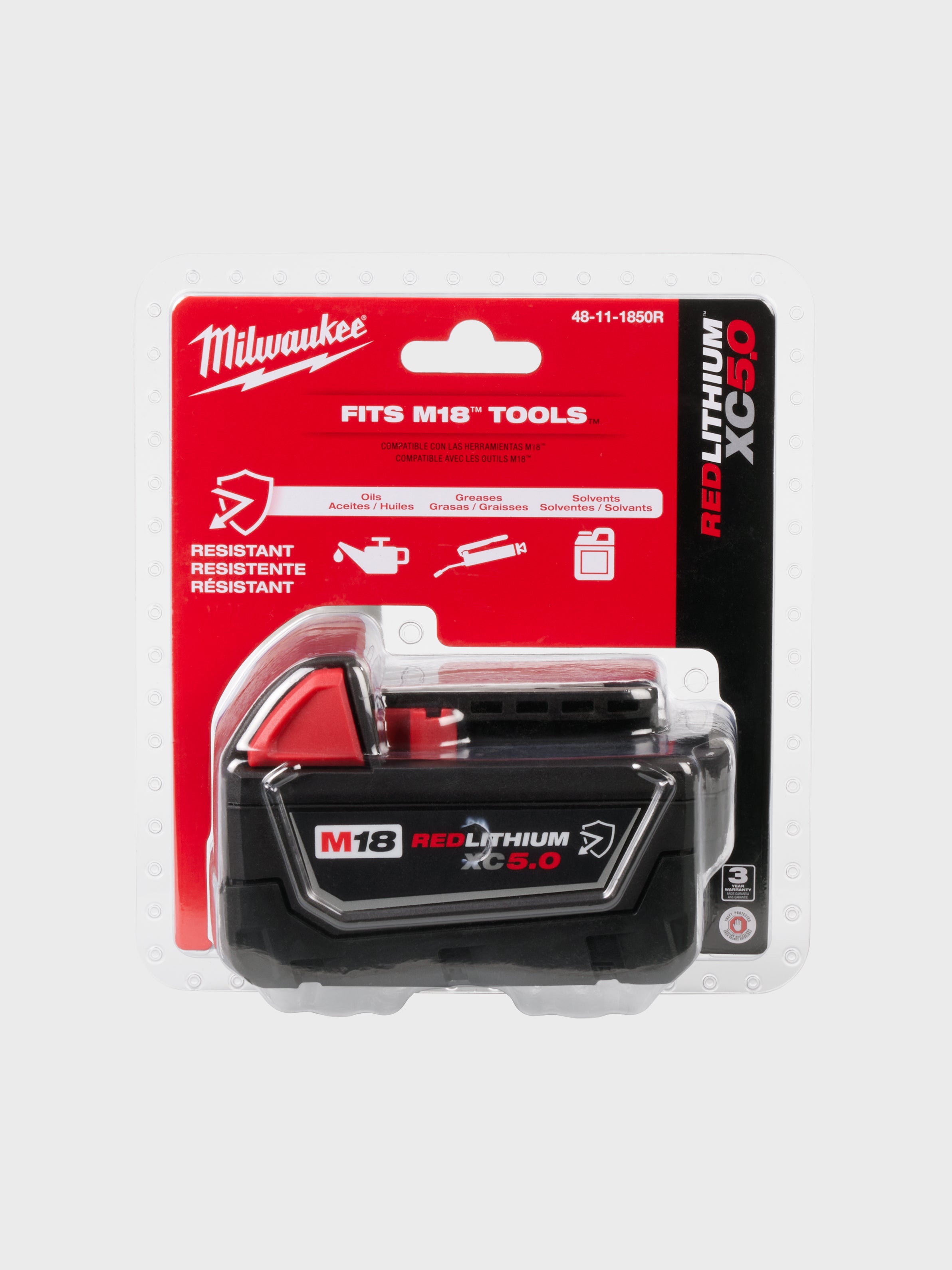 M18™ REDLITHIUM™ XC5.0 Resistant Battery