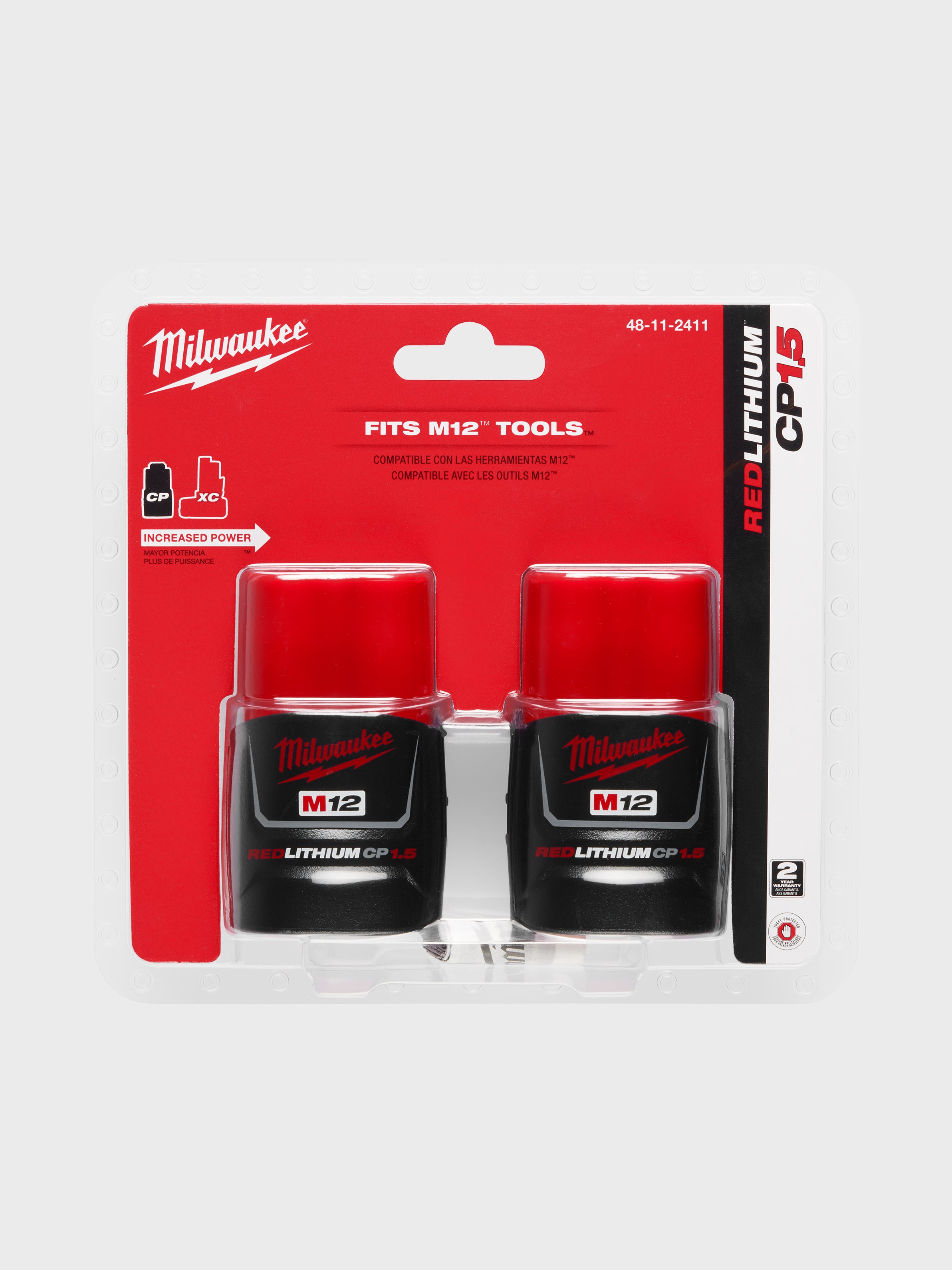 M12™ REDLITHIUM™ Compact Battery (2 Pack)