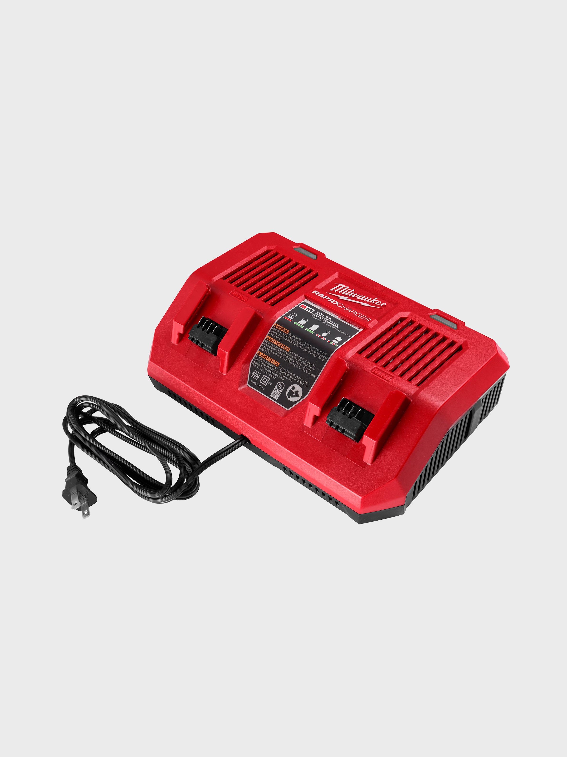 M18™ Dual Bay Simultaneous Rapid Charger