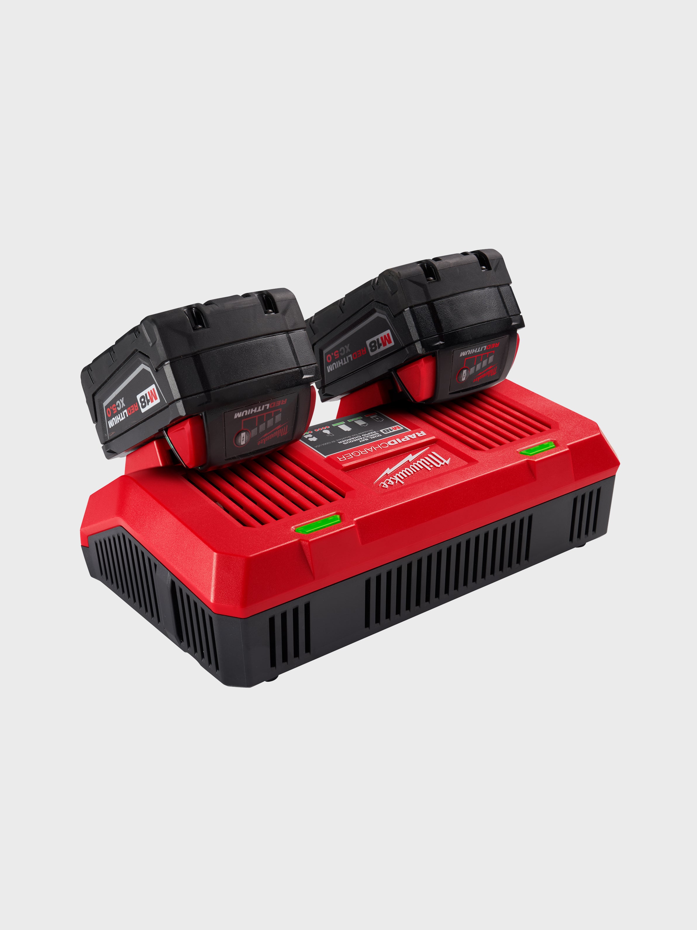 M18™ Dual Bay Simultaneous Rapid Charger