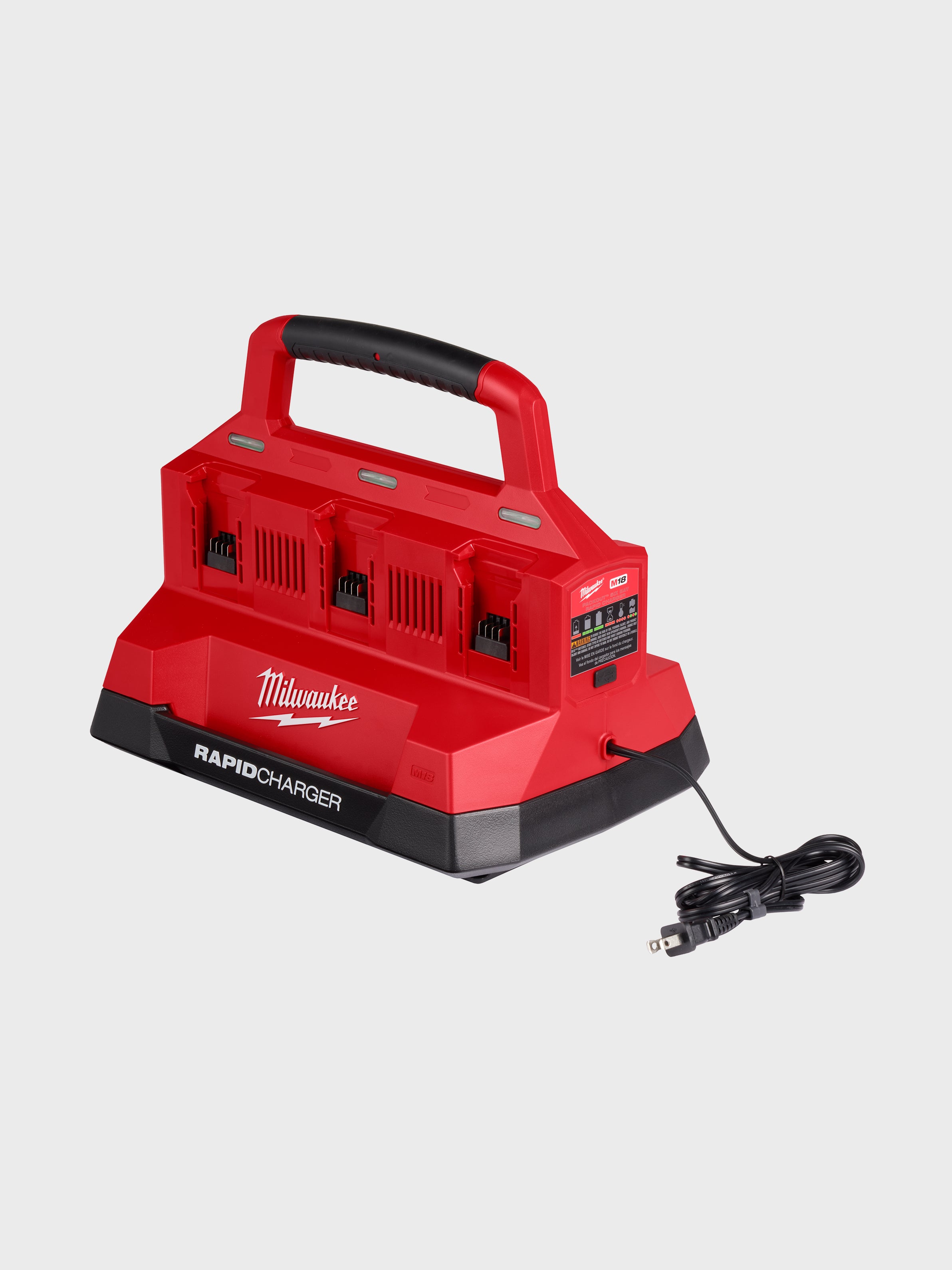M18™ 6 Bay Rapid Charger with PACKOUT™ Compatibility