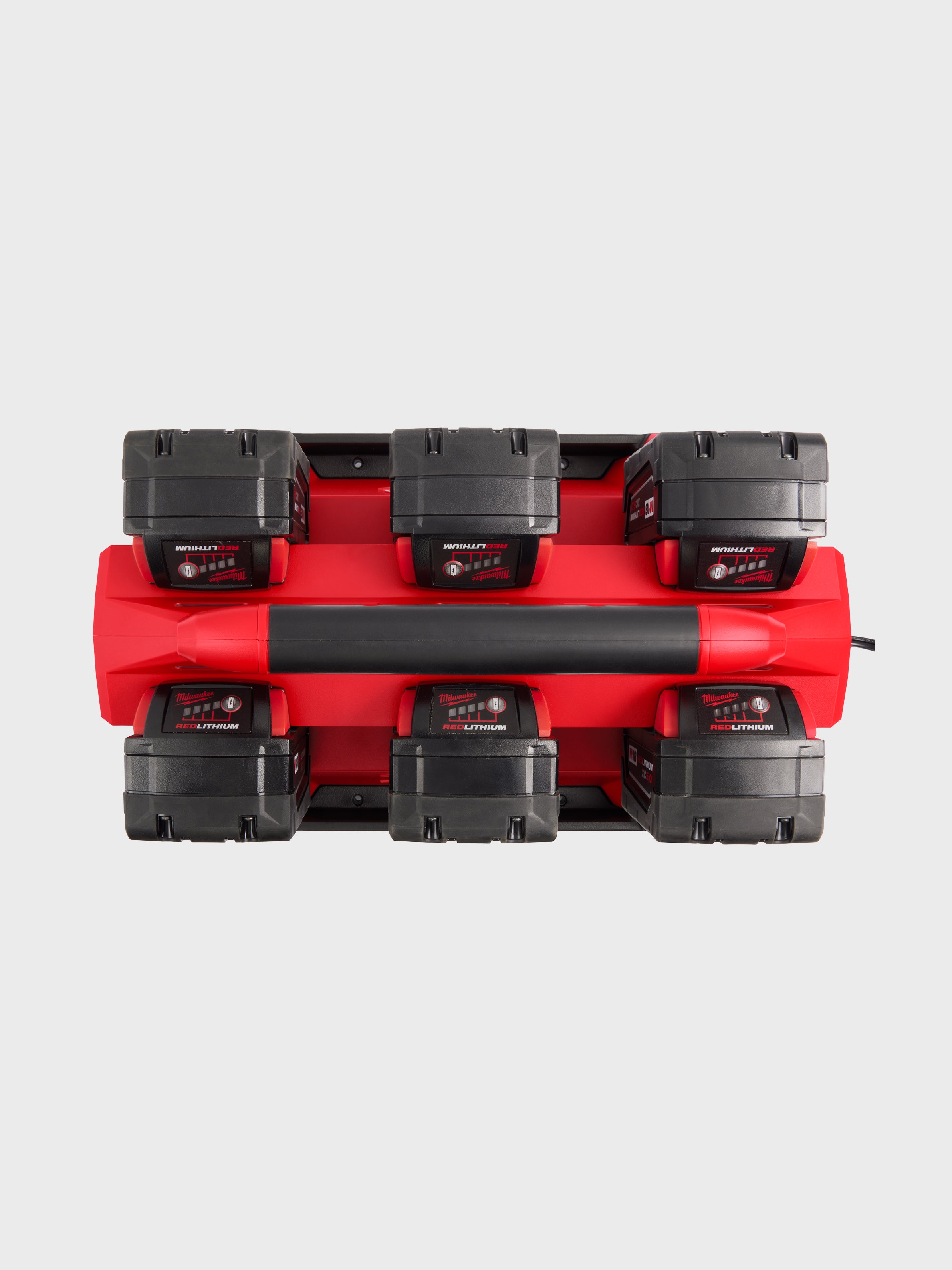 M18™ 6 Bay Rapid Charger with PACKOUT™ Compatibility