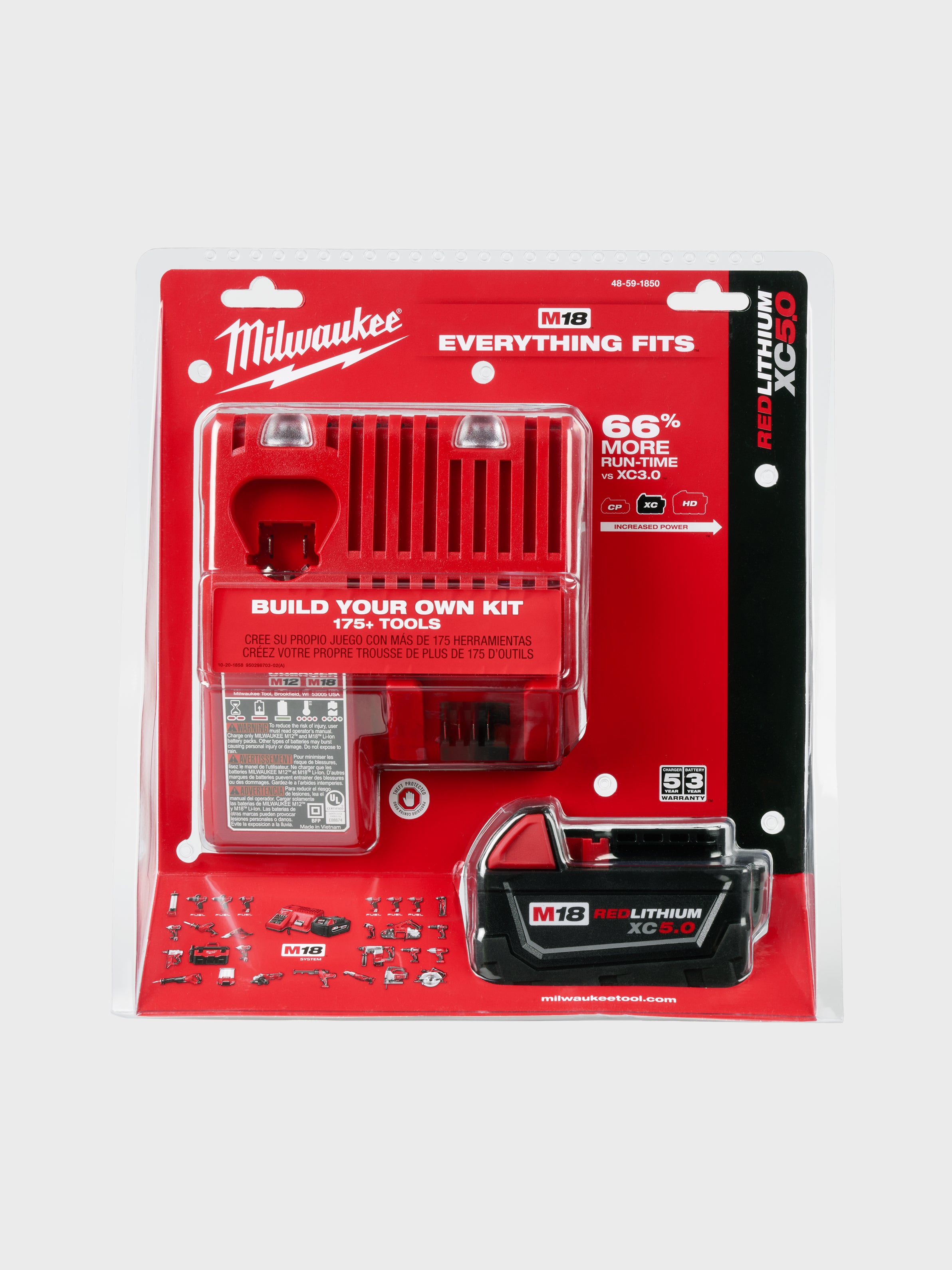 M18™ REDLITHIUM™ XC5.0 Starter Kit